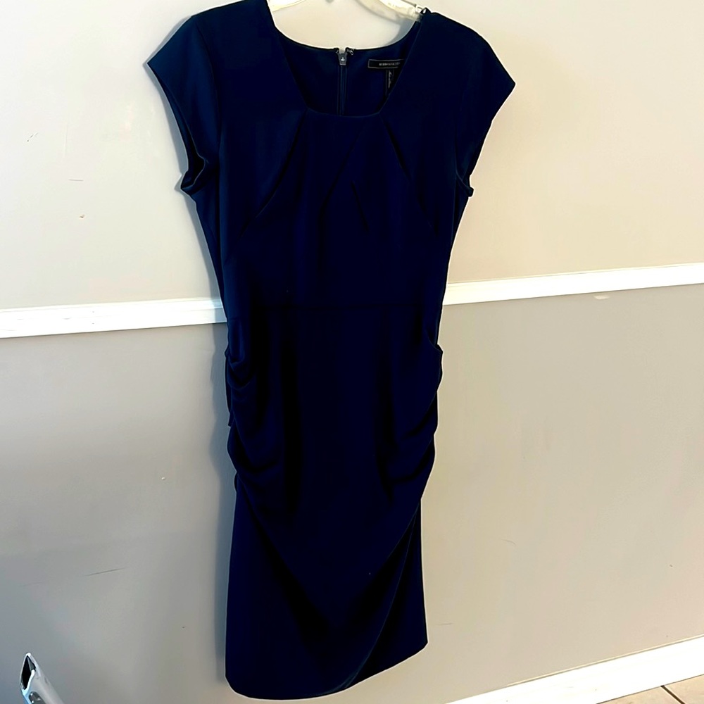 Navy blue BCBGMaxazria dress size 10